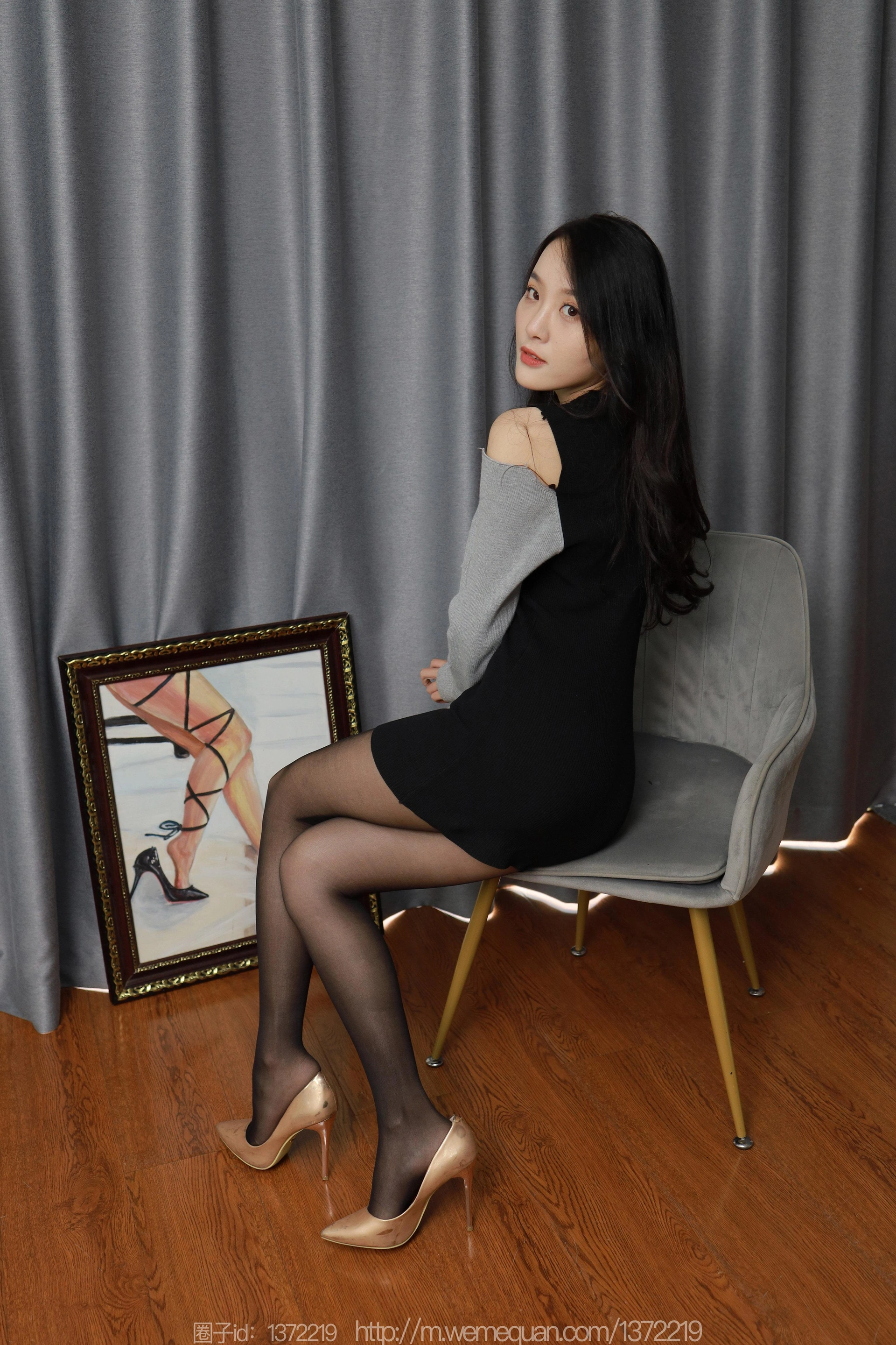 [IESS异思趣向] 2023.01.28 丝享家 1343 婉萍《长腿画中人》 3